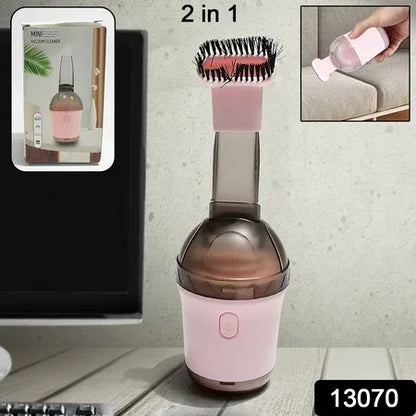 13070 Handheld Vacuum Cleaner Cordless Desktop Vacuum Cleaner One Button Switch For Office (1 Pc) - Zidbik