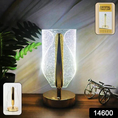 Luxury Crystal Table Lamp With Usb Charging (1 Pc) - Zidbik