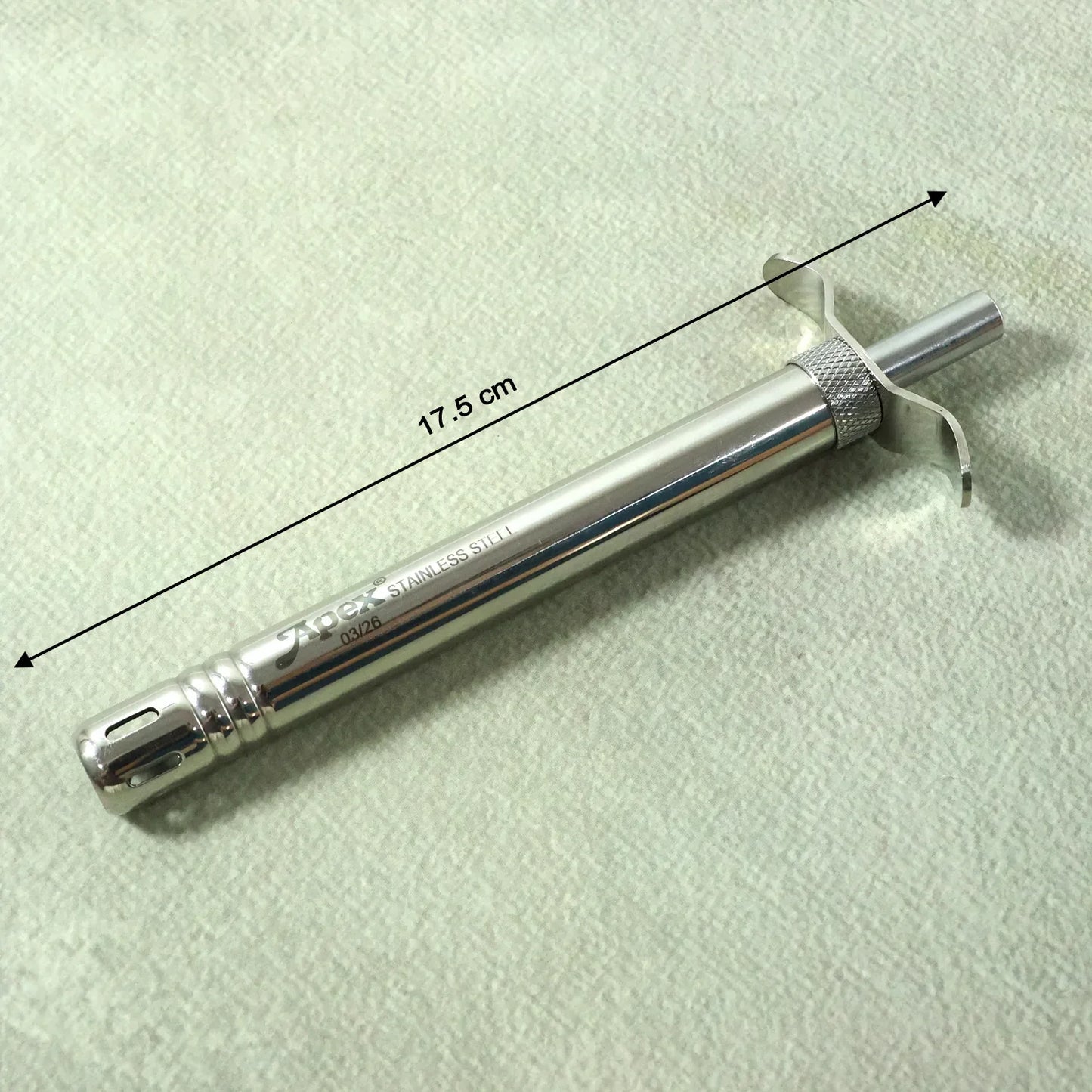 Manual Stainless-steel Gas Stove Spark Lighter (1 Pc) - Zidbik