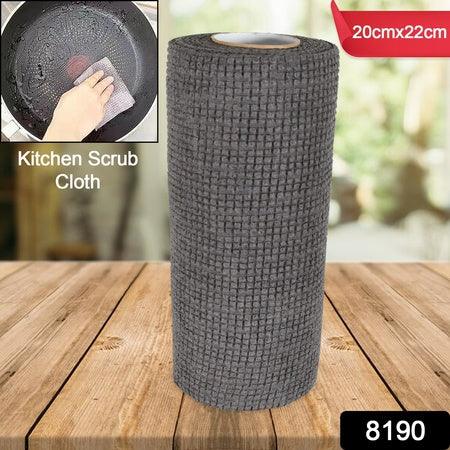 8190 Durable Kitchen Scrub Cloth Microfiber Cleaning Cloth Roll Kitchen Wear-resistant Cloth 2022cm Multipurpose Cleaning Cloths For Kitchen (1pc) - Zidbik