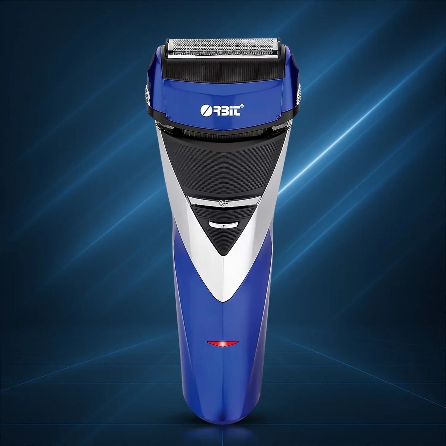 Orbit Rechargeable Electric Foil Shaver 2 Head Shaver With Pop Up Trimmer (1 Pc) - Zidbik