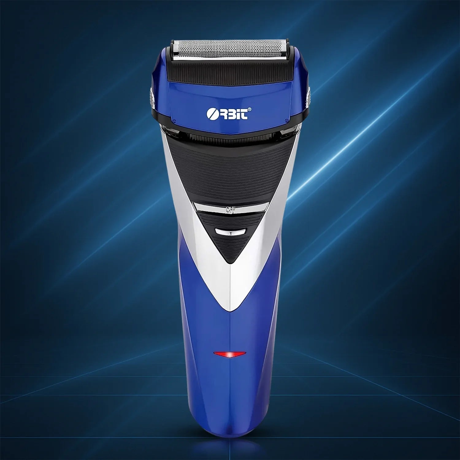 Orbit Rechargeable Electric Foil Shaver 2 Head Shaver With Pop Up Trimmer (1 Pc) - Zidbik