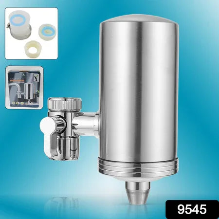304 Stainless Steel Faucet Mount Water Filter Water Purifier (1 Set) - Zidbik