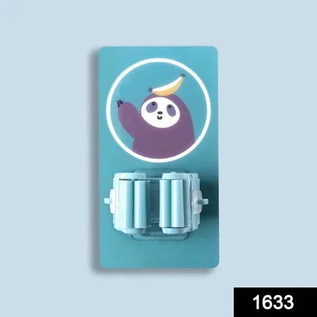 1633 Magic Sticker Series Self Adhesive Mop And Broom Holder - Zidbik