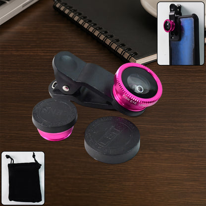 Universal Clip-on Mobile Camera Lens (1 Set) - Zidbik
