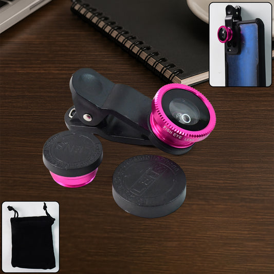 Universal Clip-on Mobile Camera Lens (1 Set) - Zidbik