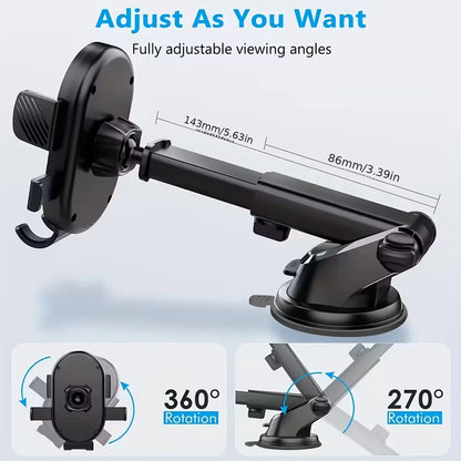 Adjustable Car Mobile Holder - (1 Pc) - Zidbik