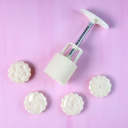 Spring Press Cookie Pastry Mold - (Set) - Zidbik