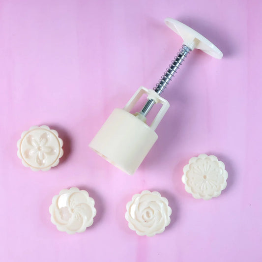 Spring Press Cookie Pastry Mold - (Set) - Zidbik