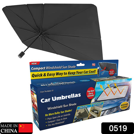 0519 Windshield Umbrella Sun Shade Cover Visor Sunshades Reviews Automotive Front Sunshade Fits Foldable Windshield Brella Various Heat Insulation Shield For Car - Zidbik