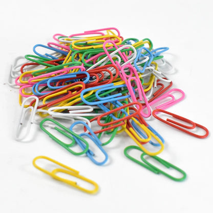 Metal U Shape Paper Pin Clip 28 Mm (100 Pcs Set) - Zidbik