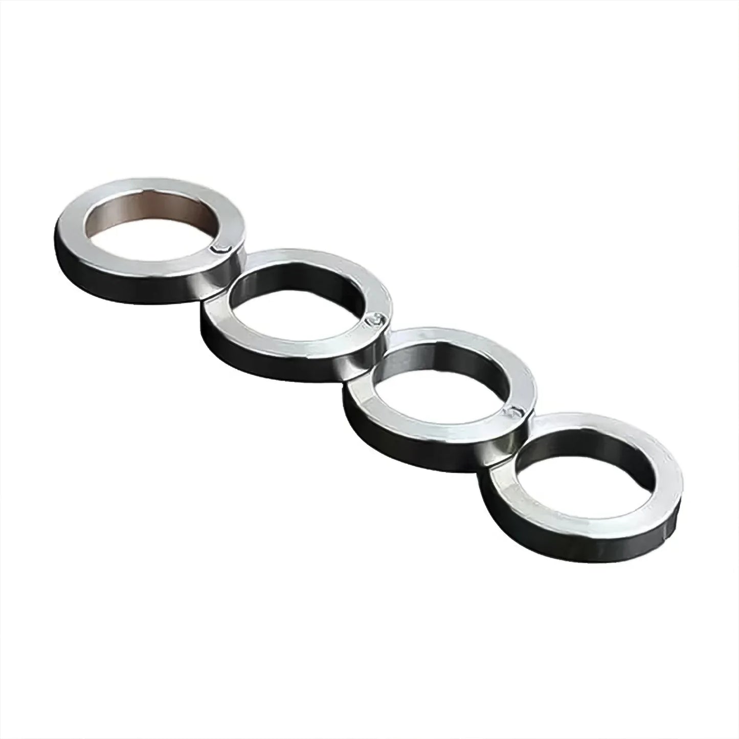 Portable 4 Finger Ring Unique Rotating Folding Ring (1 Set) - Zidbik