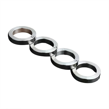 Portable 4 Finger Ring Unique Rotating Folding Ring (1 Set) - Zidbik