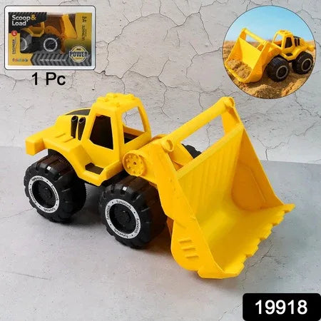 Funwoods Friction-powered Front Loader Bulldozer Toy - (1 Pc) - Zidbik