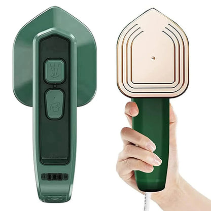 0312 Mini Steam Iron Handheld Garment Steamer For Clothes - Portable Travel Household Ironing Machine Fast Heat Up Powerful Steam Compact Design For Travel And Home Quilting Sewing Iron Useful Gifts For Family Members Friends Birthday (1 Pc) - Zidbik