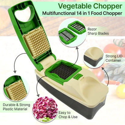 Supermom Quick Nicer Dicer Multipurpose Vegetable Fruit Chopper - Zidbik