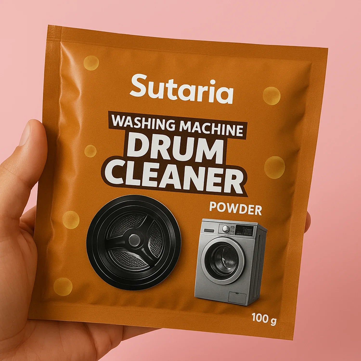 Washing Machine Drum Cleaner Powder 100g - Zidbik