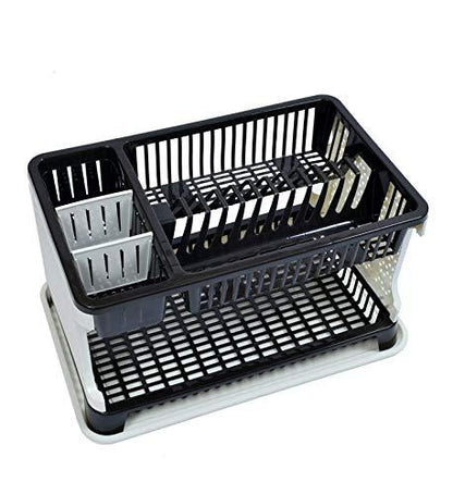 2221 Kitchen Organizer Rack With Water Storing Traydish Rack - Zidbik