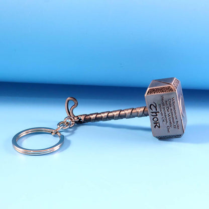 Big Metal Hammer Shape Keychain (1 Pc) - Zidbik