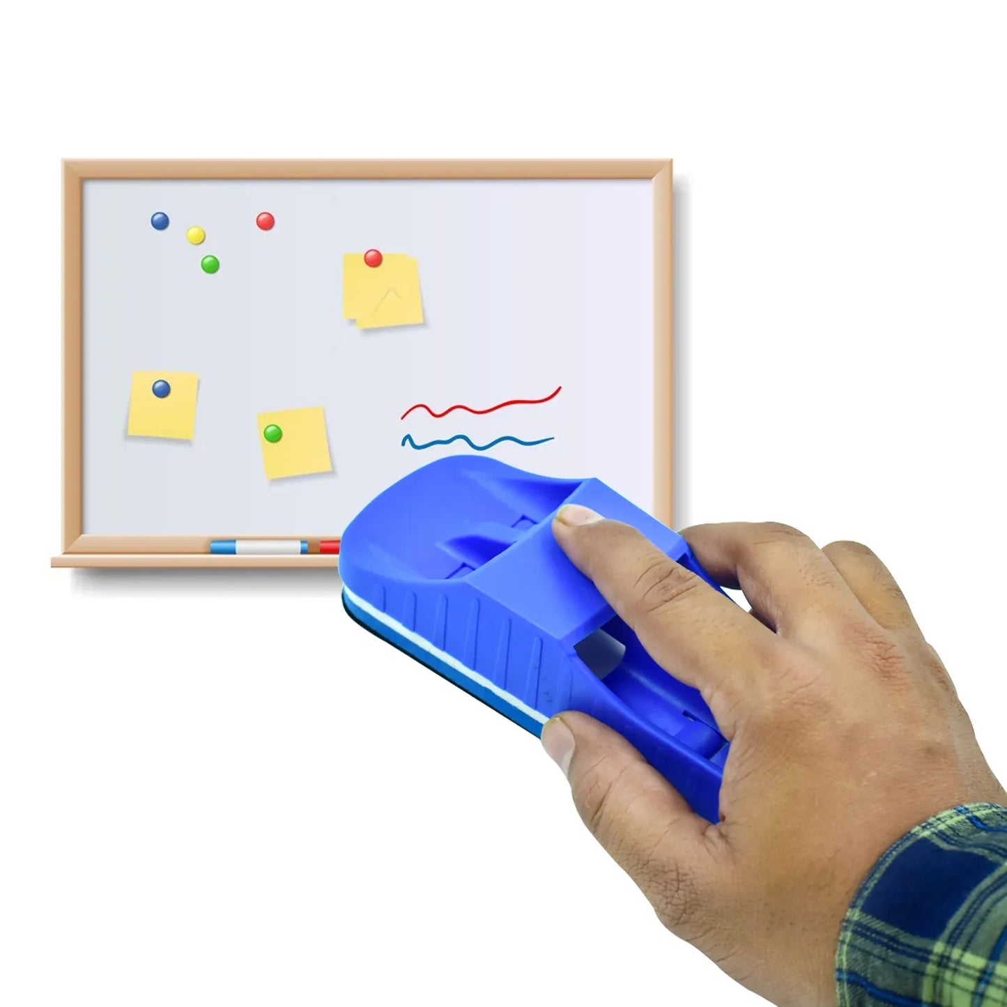 4839 Duster Ruler And Marker Used While Studying By Teachers And Students In Schools And Colleges Etc. - Zidbik