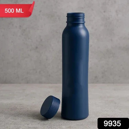 Premium Reusable Water Bottle With Screw Cap (500ml  1 Pc) - Zidbik
