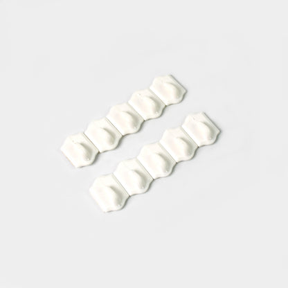 Small Adhesive Hooks For Wall Hanging Adhesive Hooks (10 Pcs Set) - Zidbik