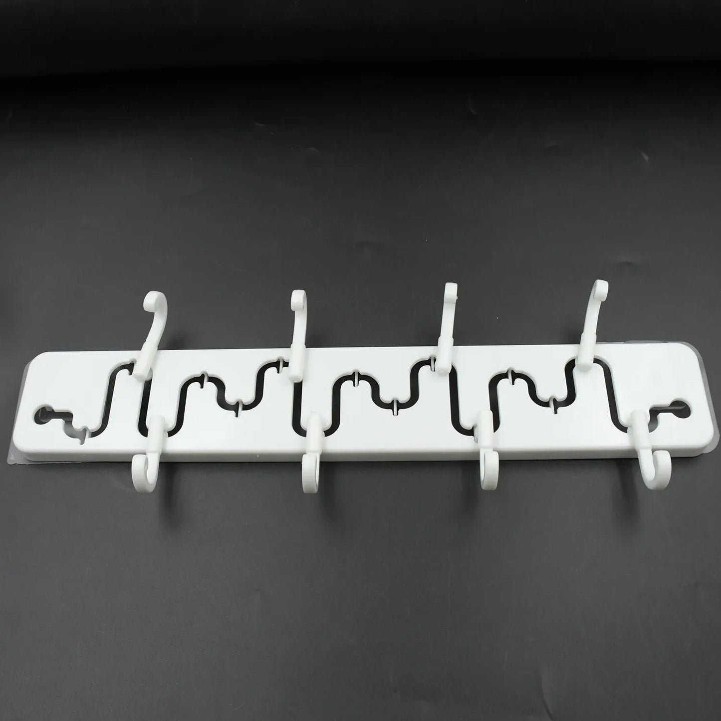 9431 Slideway Adjustable Hook Wall Adhesive Hook Plastic High Quality Hooks For Home Bathroom Use - Zidbik