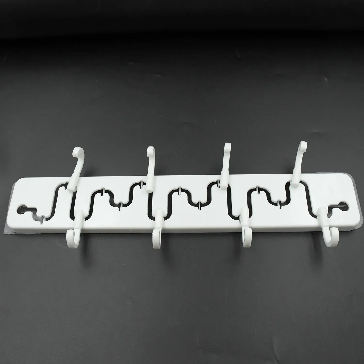 9431 Slideway Adjustable Hook Wall Adhesive Hook Plastic High Quality Hooks For Home Bathroom Use - Zidbik