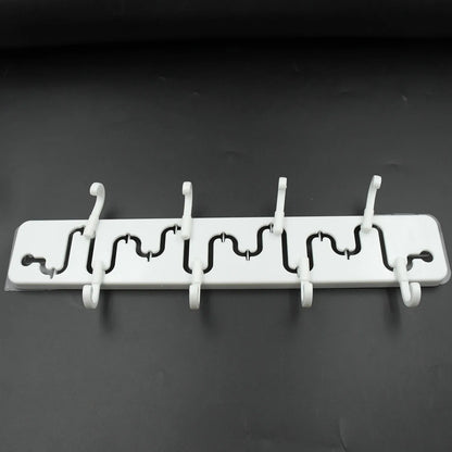 9431 Slideway Adjustable Hook Wall Adhesive Hook Plastic High Quality Hooks For Home Bathroom Use - Zidbik
