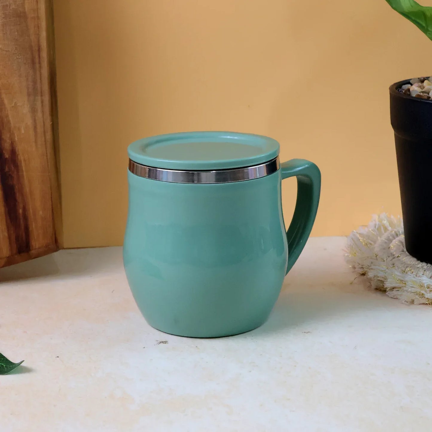 Apex Double-wall Desk Mug - (200ml 1 Pc) - Zidbik