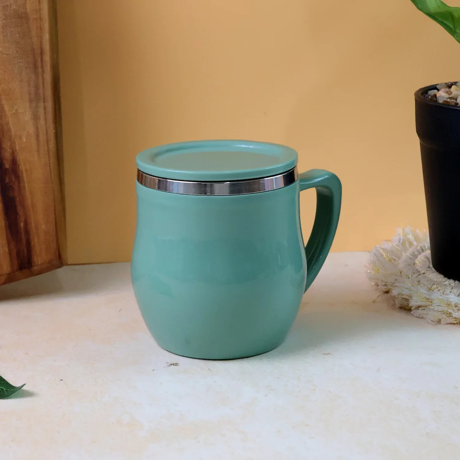 Apex Double-wall Desk Mug - (200ml 1 Pc) - Zidbik