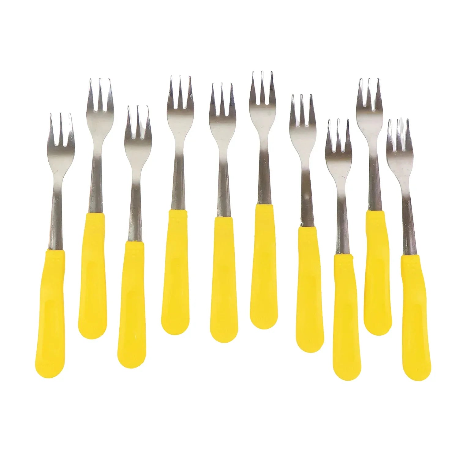 Supermom Premium Stainless Steel Big Fork (6 Pc Set) - Zidbik