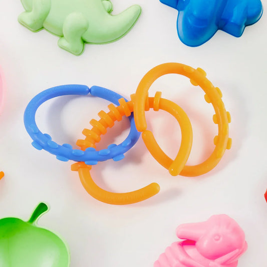 Baby Learning Links Educational Toy (3 Pc Set With Box) - Zidbik