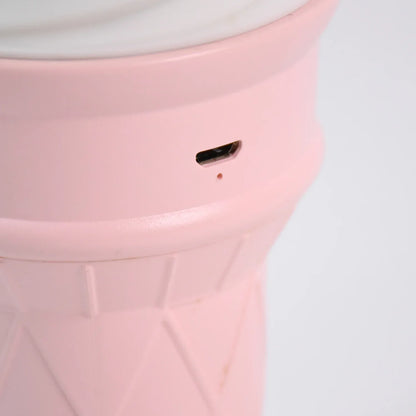 Ice Cream Cone Shape Air Freshener Humidifier (1pc Pink) - Zidbik
