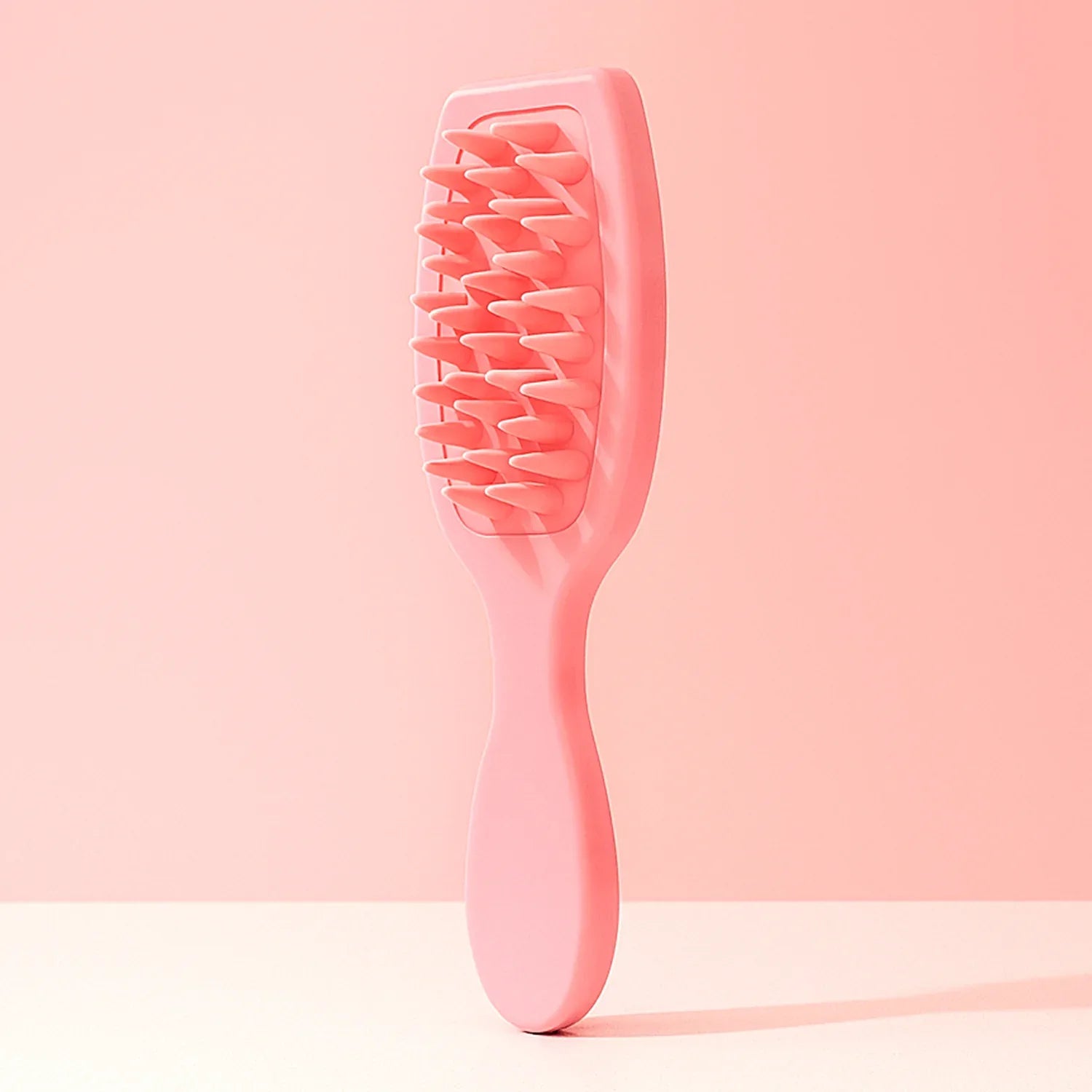 Multipurpose Silicone Scalp Massager Shampoo Brush (1 Pc) - Zidbik