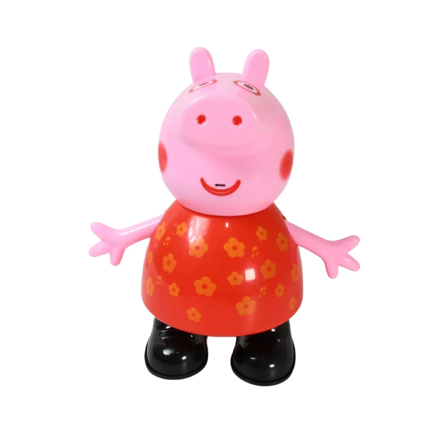 17926 Pig Children Play Toy Pretend Play Toy Fun Gift For Kids Movable Hands Legs Pig Pretend Play Toy Set For Kids Children With Soft Rubber Material (1 Pc Battery Not Included) - Zidbik