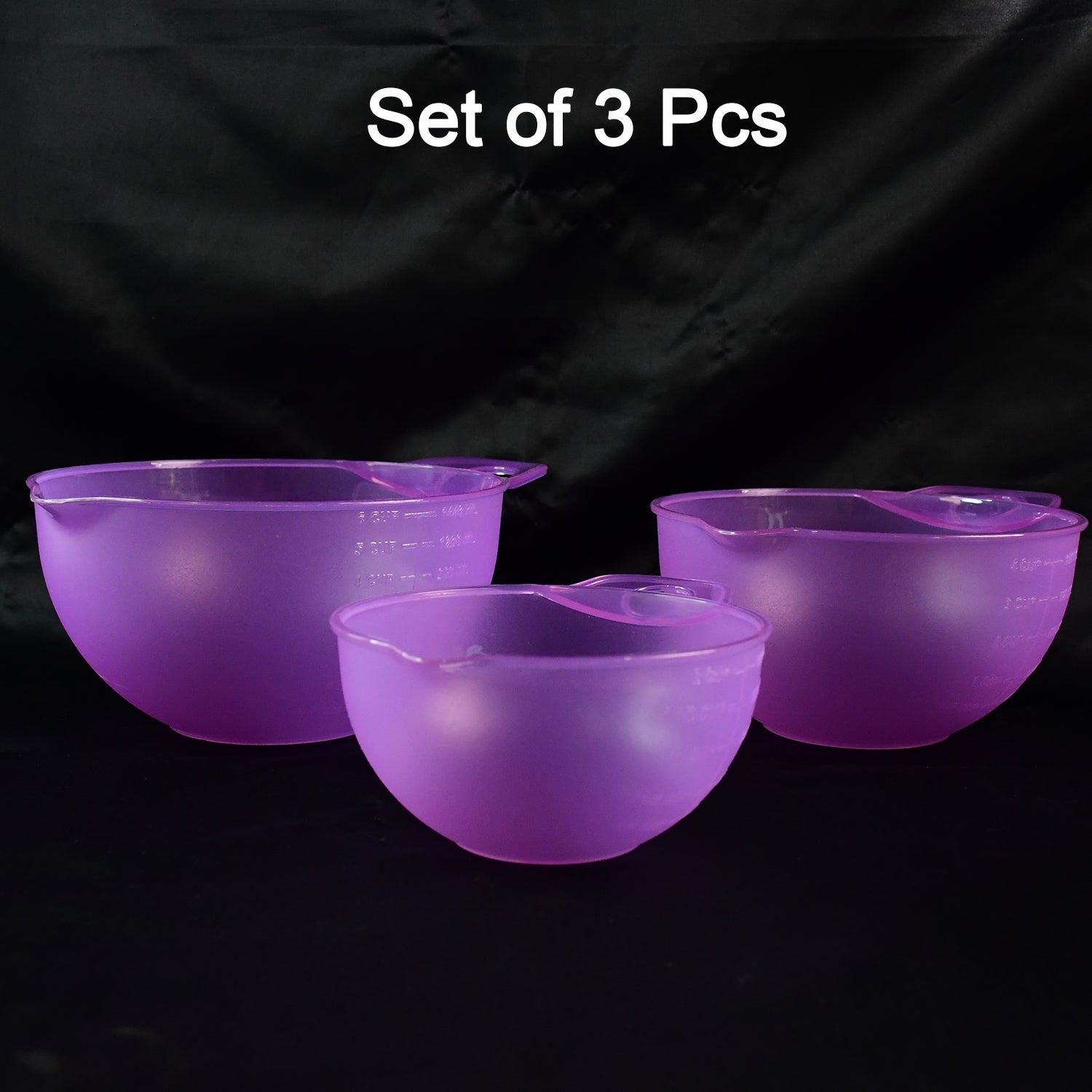 Apex Mix  Measure Prep Bowl Set  3 Pieces - Zidbik