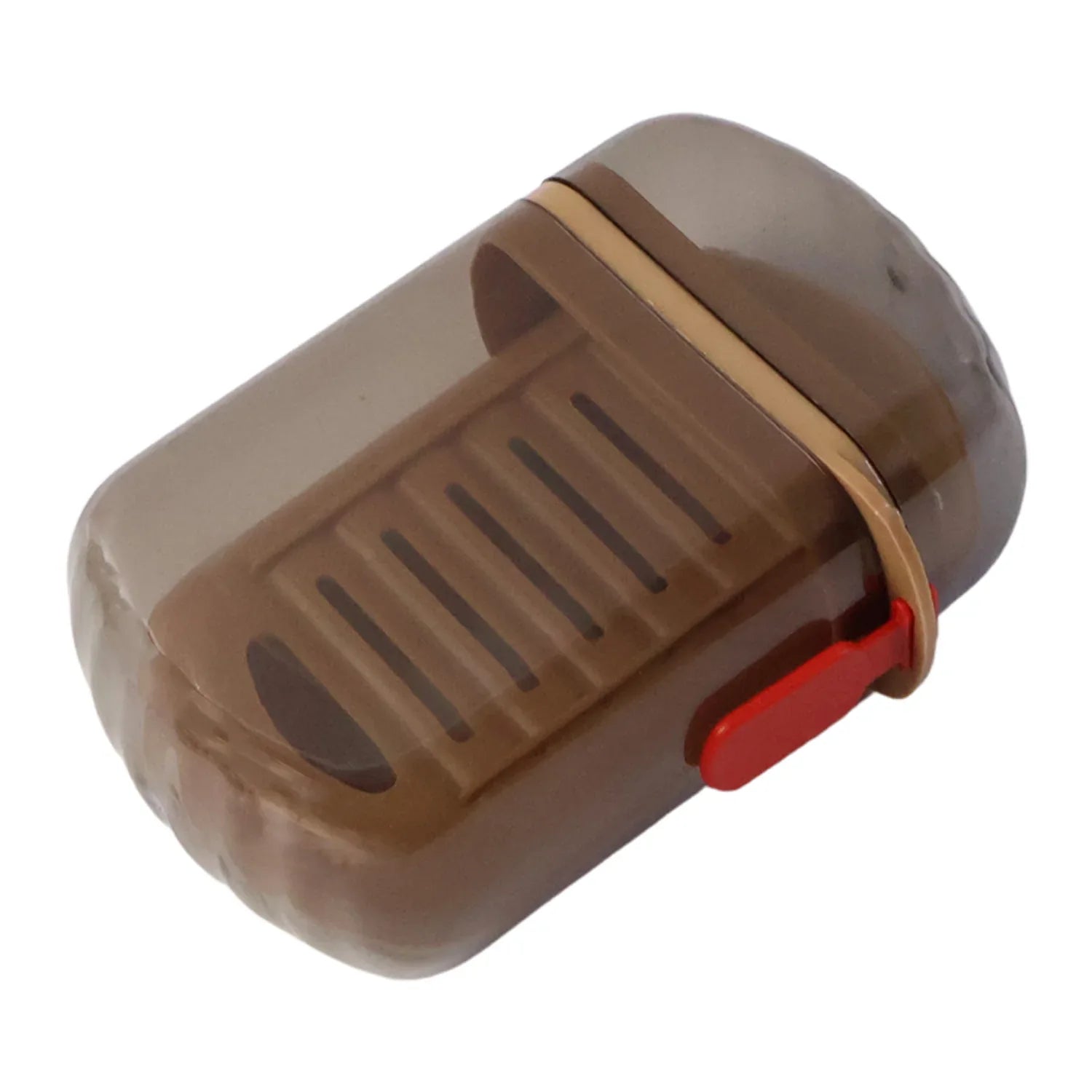 Premium Plastic Soap Box With Drain Tray Protective Cover - Zidbik