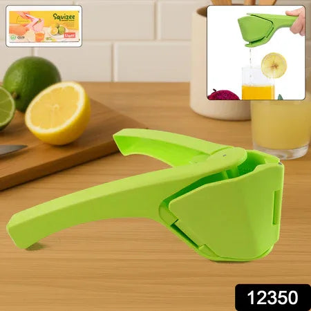 Liger Plastic Manual Handheld Lemon Orange Squeezer Juice (1 Pc) - Zidbik