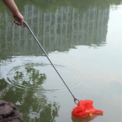 7534 Garbage Lifter Tool Kitchen Picker Claw Pick Up Rubbish Helping Hand Tool Garbage Picker Flexible Lightweight Tool - Zidbik
