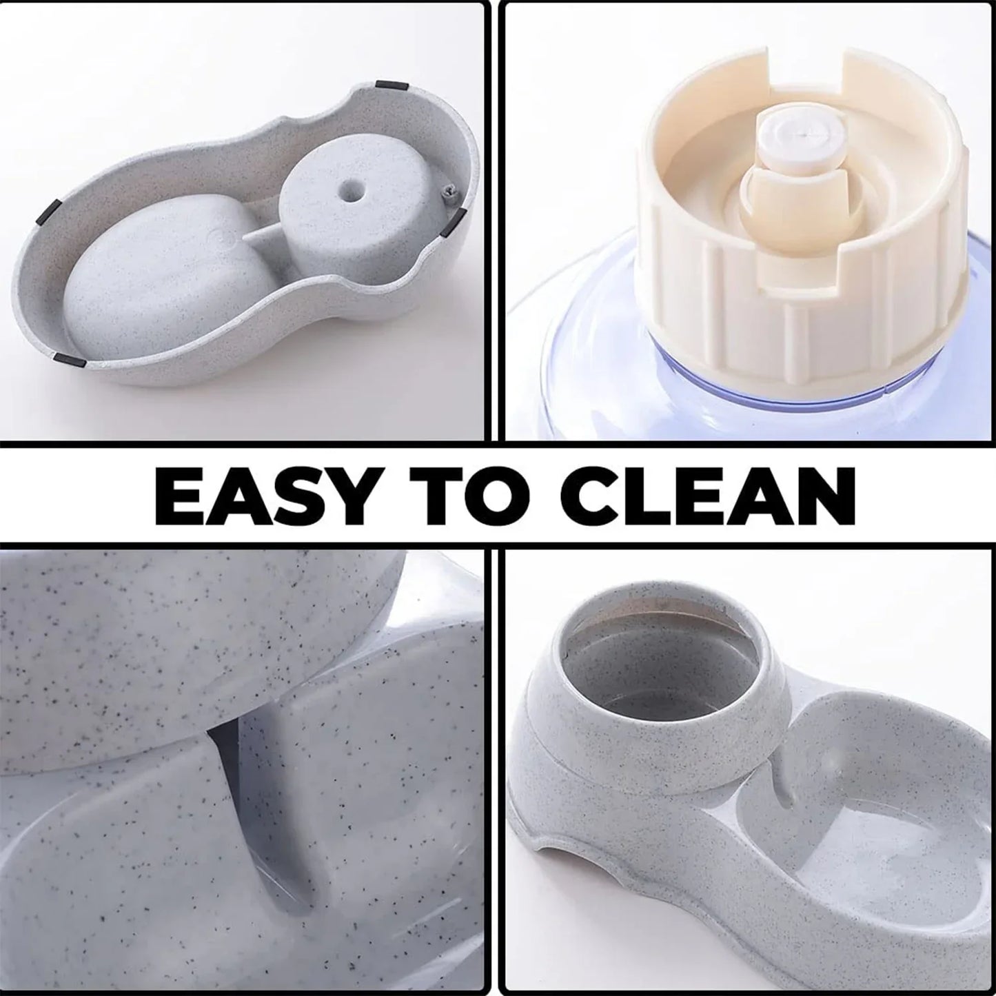 Automatic Pet Water Dispenser Self-dispensing Gravity Pet Feeder Water Cat Dog Feeding Bowl Drinking Water - Zidbik