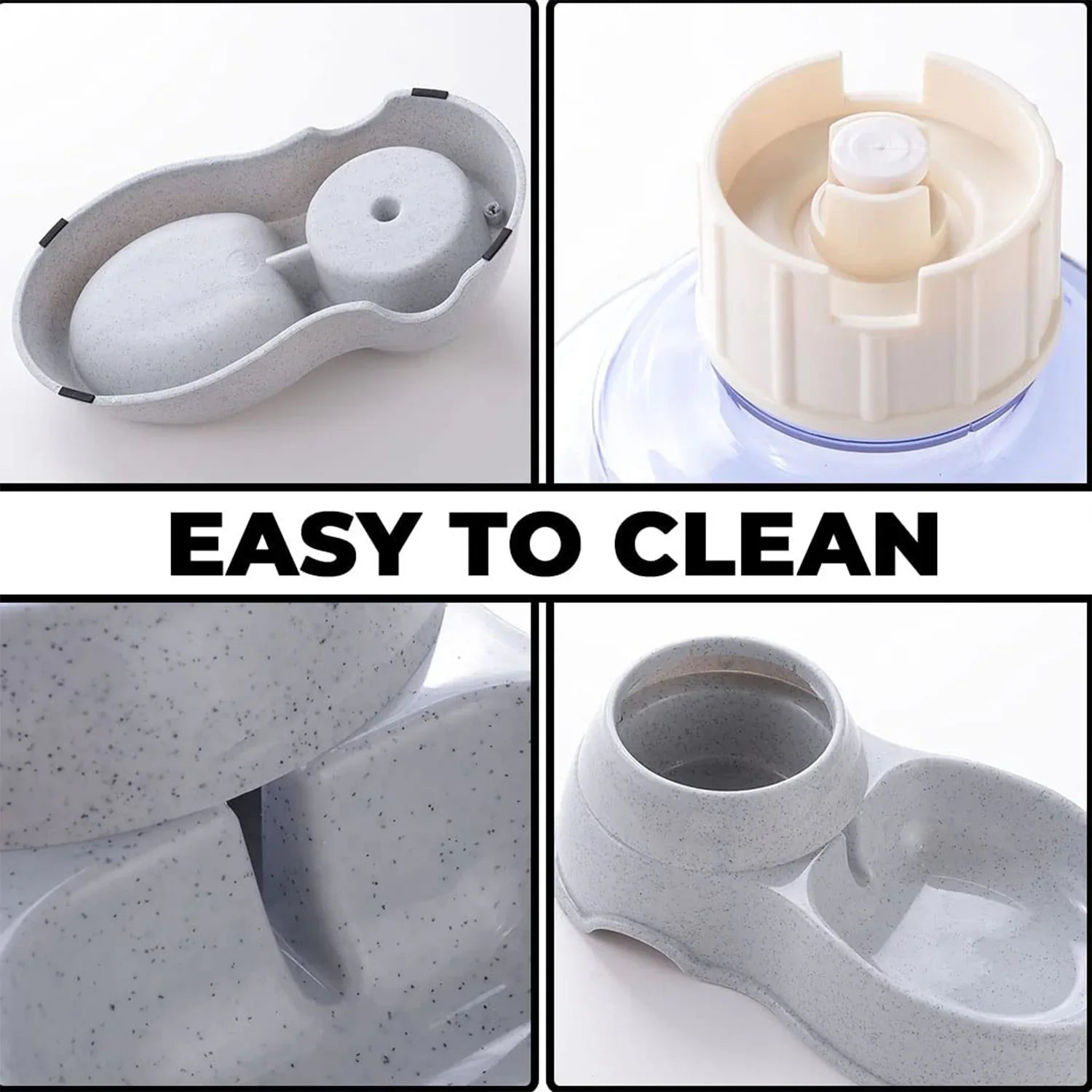 Automatic Pet Water Dispenser Self-dispensing Gravity Pet Feeder Water Cat Dog Feeding Bowl Drinking Water - Zidbik