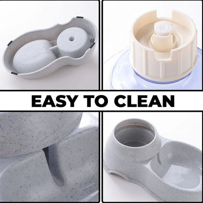 Automatic Pet Water Dispenser Self-dispensing Gravity Pet Feeder Water Cat Dog Feeding Bowl Drinking Water - Zidbik