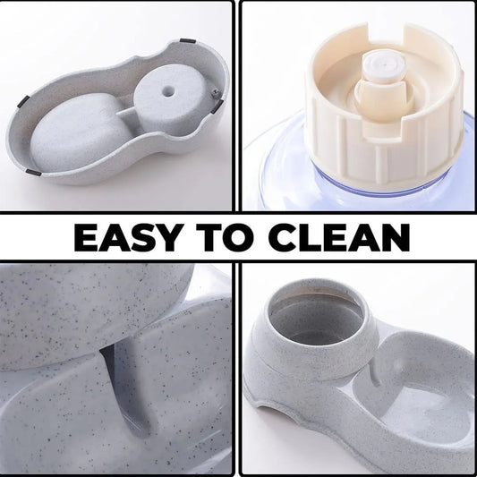 Automatic Pet Water Dispenser Self-dispensing Gravity Pet Feeder Water Cat Dog Feeding Bowl Drinking Water - Zidbik