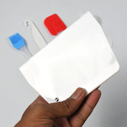 5358a  Cake Making And Decorating Tools Combo Suitable For Kitchen Home And Bakery ( 3pc Set ) - Zidbik