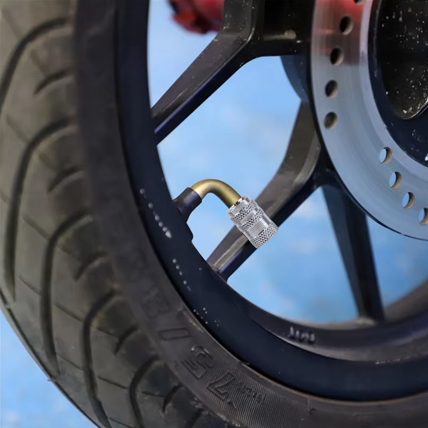 Tire Valve Stem Caps Fit For Genesis Cars. Air Valve Caps Suit For Most Car Truck Suv Wheel Accessories 4pcs Silver. - Zidbik