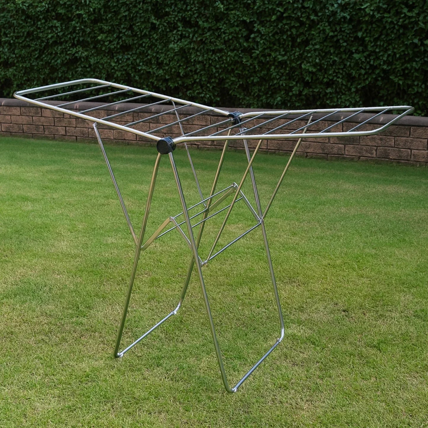 Supermom Premium Stainless Steel Heavy Duty Foldable Cloth Drying Stand (1 Pc) - Zidbik