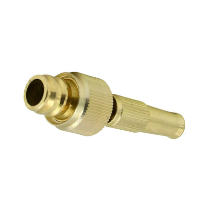 7588 Water Spray Nozzle For Water Pipe Booster Nozzle For Car Wash Nozzle With High Pressure Water Adjustable Brass Nozzle Water Spray Gun For Gardening Watering Tools - Zidbik