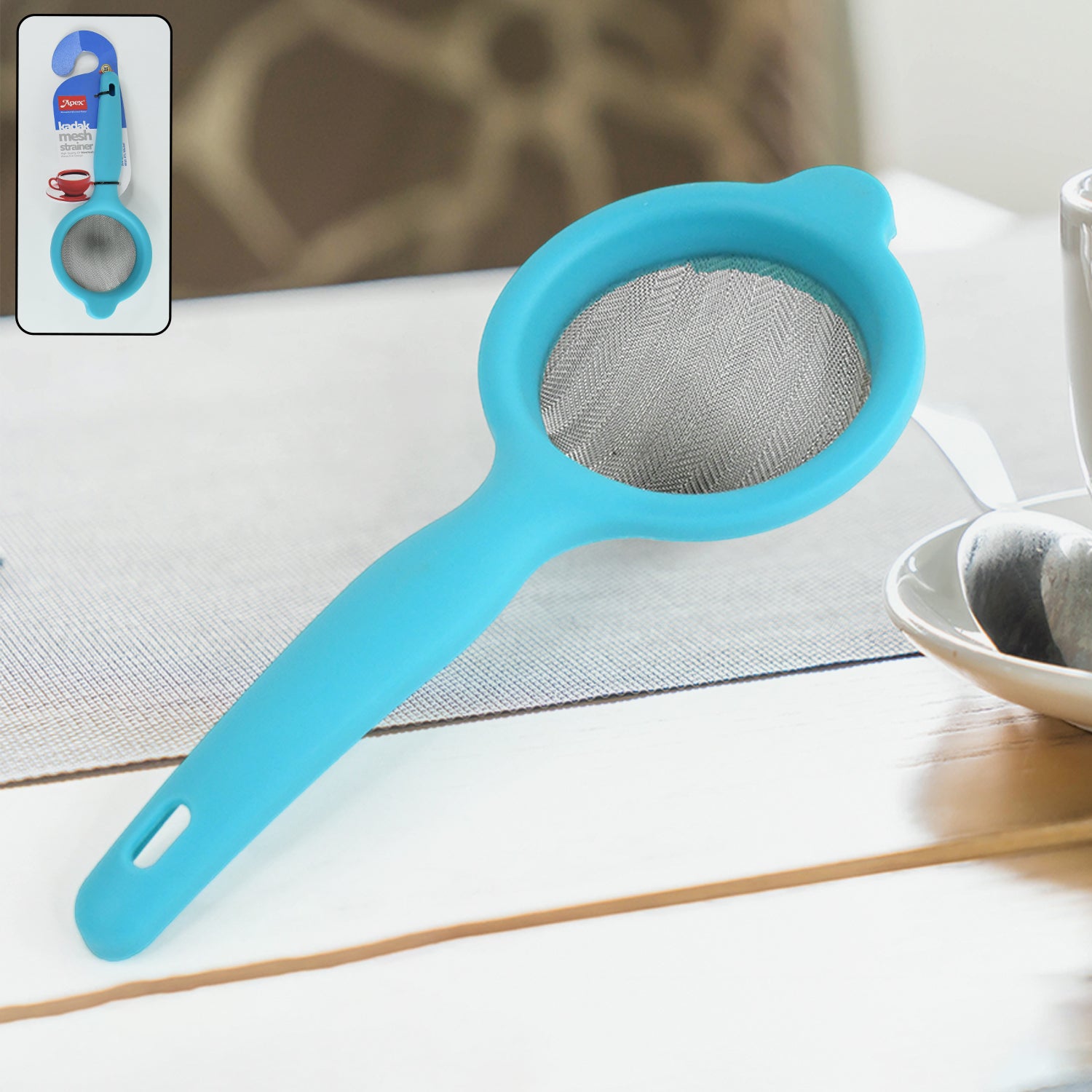 Apex Kadak Mesh Strainer With High-quality Stainless Steel Wiremesh - Zidbik