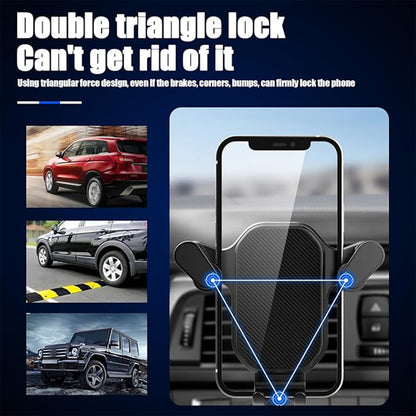 Universal Air Vent Gravity Car Phone Holder Mount (1 Set) - Zidbik